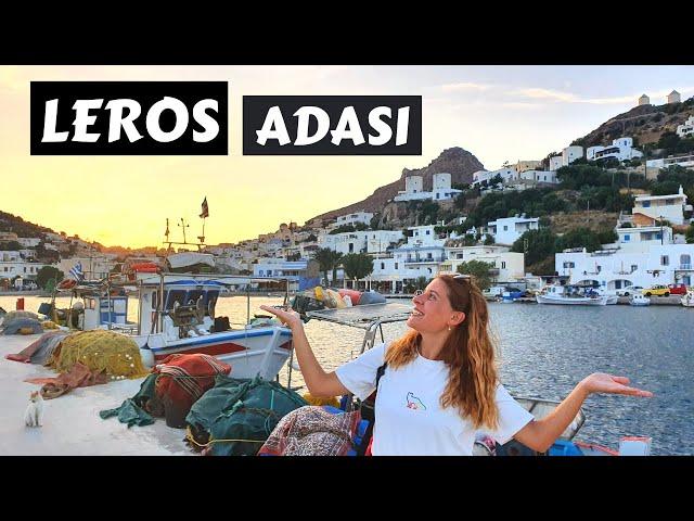 LEROS Adası Türk-Yunan İlişkileri Nasıl? En Güzel Koylar ve Yemeklerle ILERYOZ ADA 