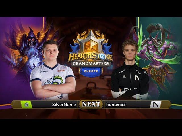 SilverName vs Hunterace - Division A - Hearthstone Grandmasters Europe 2020 Season 1 - Week 5