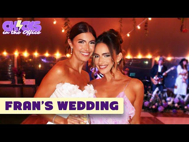 Wedding Recap: Fran is MARRIED!