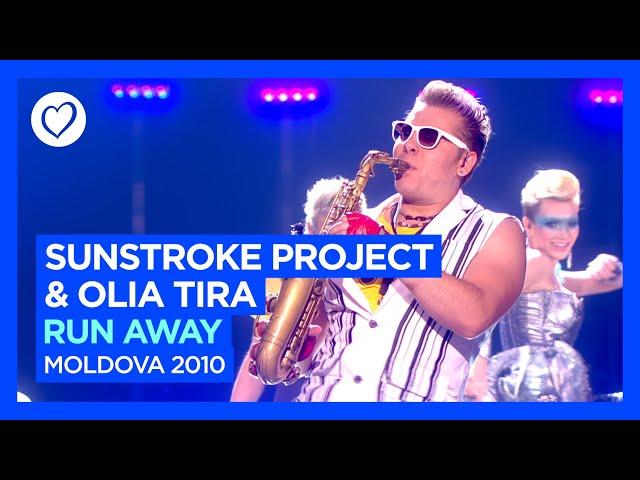 Sunstroke Project & Olia Tira - Run Away - Moldova  (Epic Sax Guy) - Grand Final - Eurovision 2010