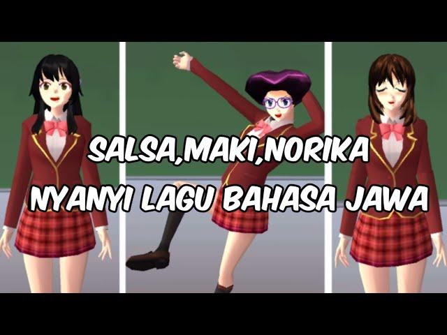 Salsa, Maki, Norika nyanyi lagu bahasa Jawa !!! ||Desti Fadhillah.A