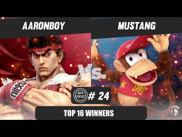 DOJO CIRCUIT #24 SSBU AARONBOY VS MUSTANG TOP 16 WINNERS