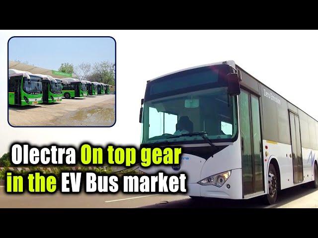 Olectra On top gear in the EV Bus market | MEIL Transport