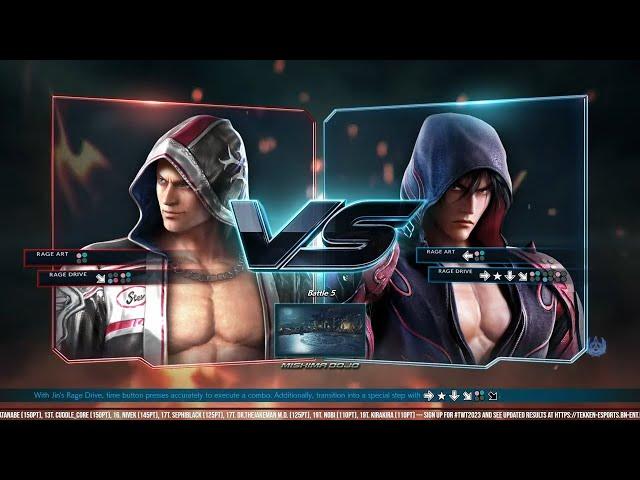 Knee (Steve) vs. Book (Jin) - 2023 TWT Masters - Combo Breaker 2023: Winners Semis