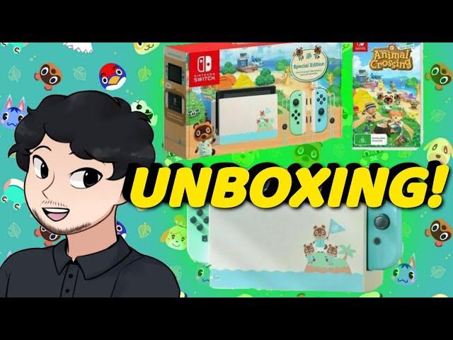 Unboxing Nintendo Switch Limited Edition Animal Crossing Console! (RESTOCKED!) Sojan Nedos