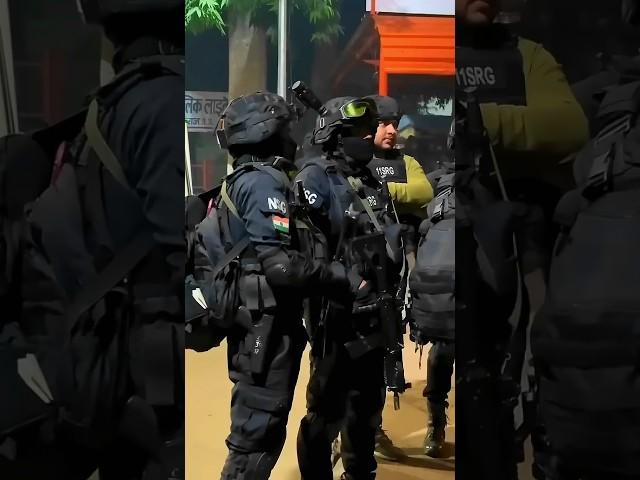 NSG commando Mumbai Operation | Major Sandeep Unnikrishnan | Para SF #shorts #nsg