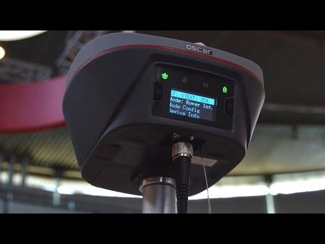 [Media Interview] Tersus GNSS launches Oscar GNSS receiver at Intergeo 2019