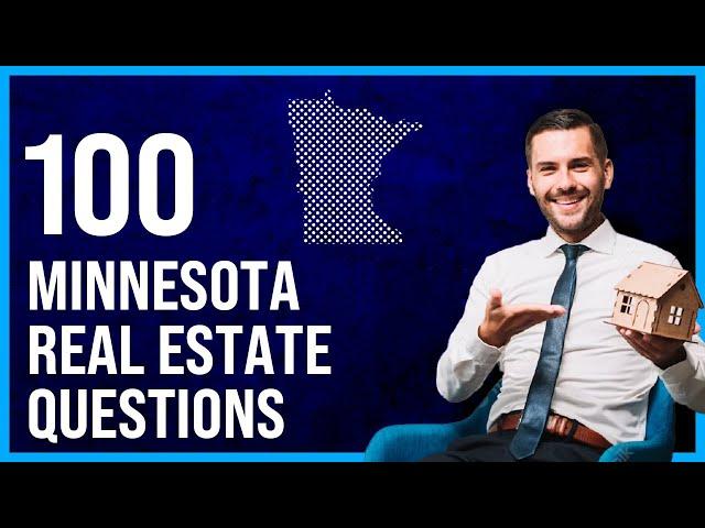 Minnesota Real Estate Exam 2023 (100 Questions with Explained Answers)