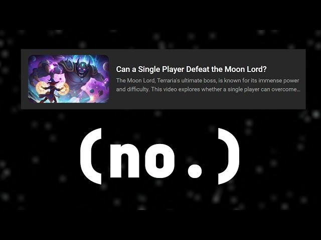 Are YouTube’s Terraria video ideas any good?