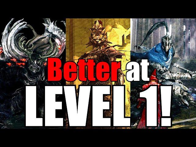 Dark Souls 1 is BETTER at LEVEL 1! Here's Why!