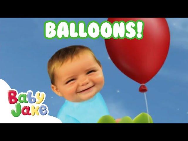 @BabyJakeofficial -  Playing With Balloons!  | Full Episodes | Yacki Yacki Yoggi