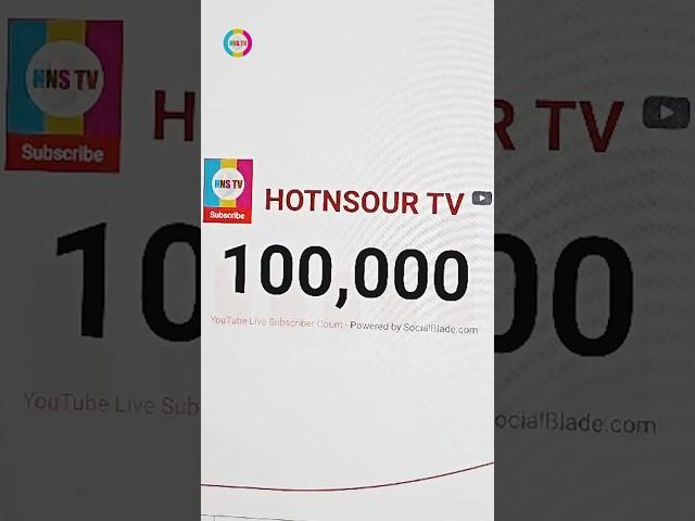Thank you for 100k family | Hotnsour Tv