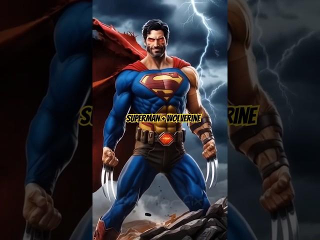 Superman Amazing fusion #shorts #transformation #fusion #whatif