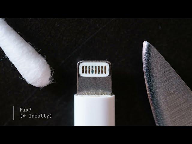  iPhone not charging? Learn how to fix your lightning cable in 90 seconds!