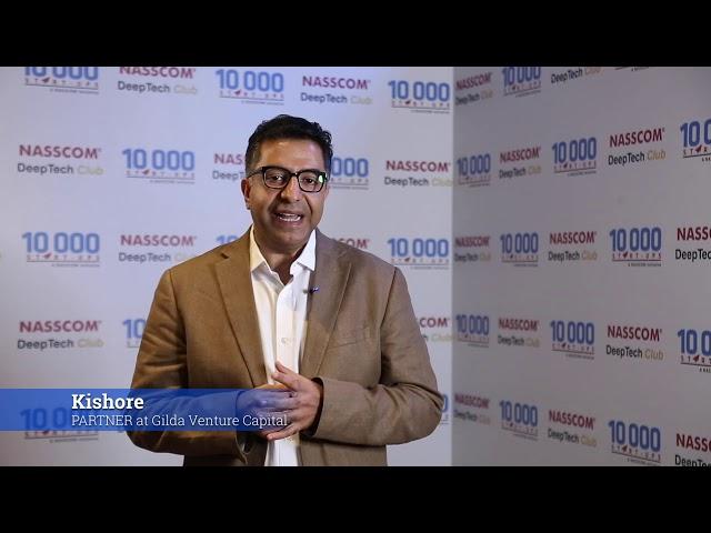 Kishore Chand, Partner/GM, Gilda Venture Capital talks about NASSCOM DeepTech Club