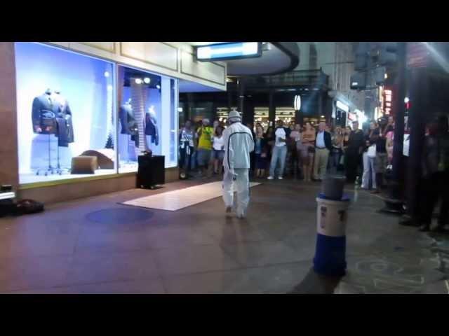 Cool Street Mime Dancers - Canal Street New Orleans