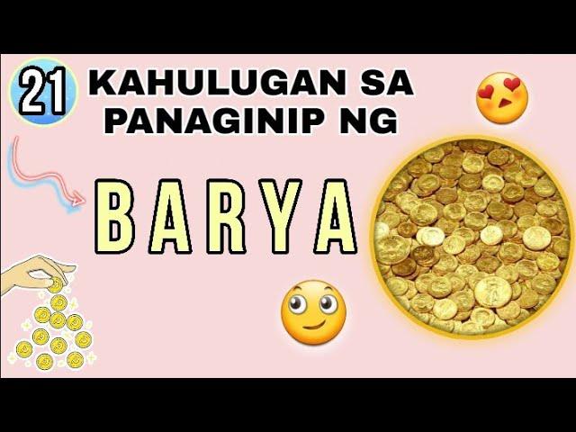 #49 KAHULUGAN SA PANAGINIP NG BARYA / DREAMS AND MEANING OF COINS