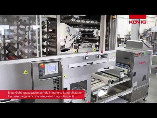 Koenig - Combiline Compact - Compact roll line - Kompakte Kleingebäckanlage