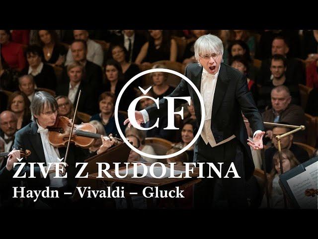 Live from Rudolfinum: Haydn, Vivaldi, Gluck (Antonini, Špaček, Czech and Czech Youth Philharmonic)