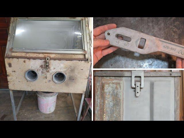 Diy Sandblasting Cabinet scrap iron