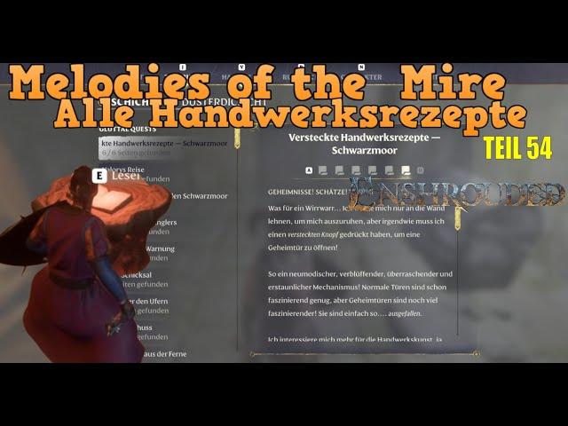 Enshrouded #54 Update Melodies of the Mire: Alle 6 versteckten Handwerksrezepte