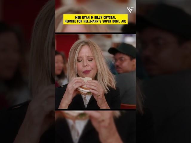 Meg Ryan & Billy Crystal Reunite for Super Bowl Ad with Sydney Sweeney!
