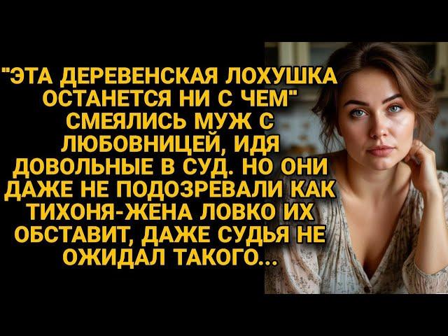 Муж с любовницей задумали отобрать у жены бизнес при разводе, но тихоня в суде...