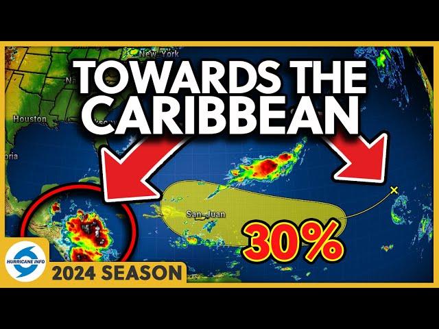 Invest 94L could reach the Caribbean. Nadine? Stay alert in Lesser Antilles, Puerto Rico and Jamaica