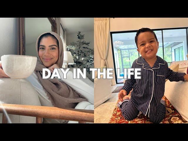 Vlog | Yusuf made my coffee & my niece slept over | Noha Hamid