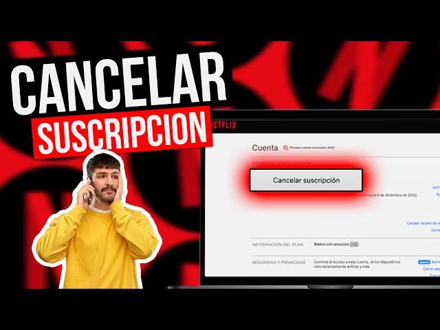  Como Cancelar Mi Suscripción de Netflix desde PC ¡Actualizado 2024!