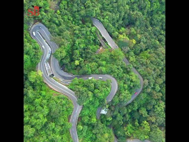 Yercaud Lake & Kiliyur Falls Cinematic View ️ #shorts #drone #dronefootage #dronevideo