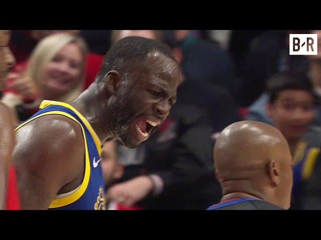 Draymond Green Gets a Tech in the Warriors First Game of the Season