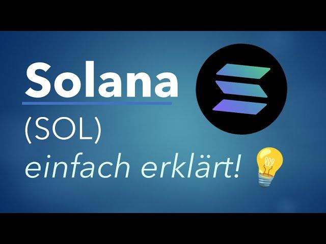 Solana (SOL) einfach erklärt in 7 Minuten!⎮Portal of Global Finance