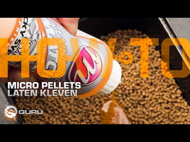 Micro pellets laten kleven |HOW TO| Tackle Guru Benelux