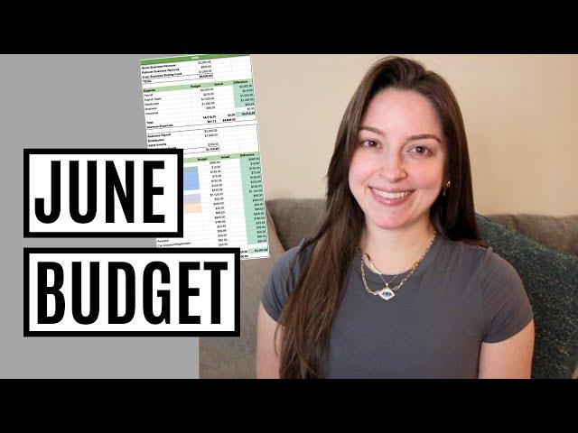 June 2024 Budget | First full month self-employed + Quickly covering health insurance