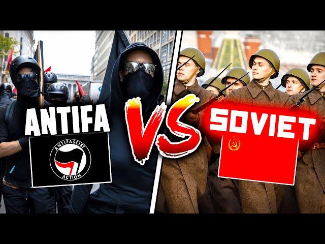 SOVIETS vs ANTIFAS (ft.Leftists)