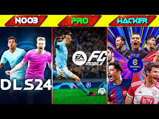 FC Mobile vs DLS vs eFootball Gamer in Real Life!