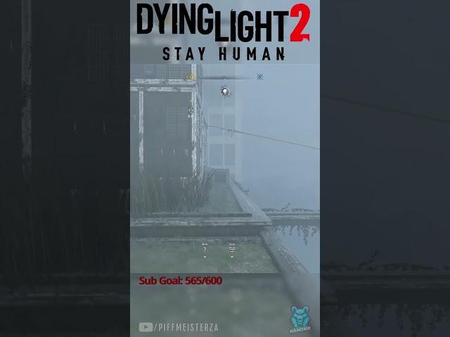 Banshee Hunter: Epic Knife Throw!  | Dying Light 2 | #shorts #60fps #subgoal600 #xboxone