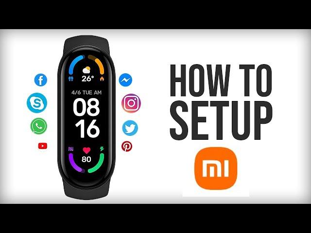 Mi Band 6 - How to Pair/Connect/Setup, Notifications, more...