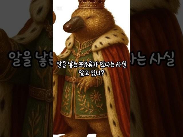 알을 낳는 포유류가 있다? #상식 #지식 #재미정보 #30초정보 #30초지식