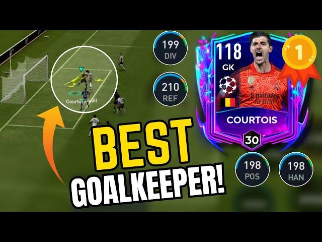 BRICK WALL GOALKEEPER!!! | MAX RATED Thibaut Courtois - UCL BEST 11 | FIFA MOBILE 23