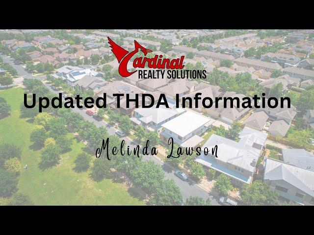 Updated: THDA Information