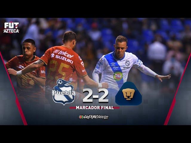 Puebla vs Pumas UNAM | Resumen | Jornada 13 Grita México BBVA Clausura 2022