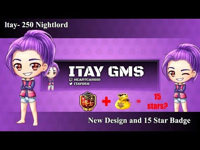 Itay GMS- New Design and 15 Starring Badge