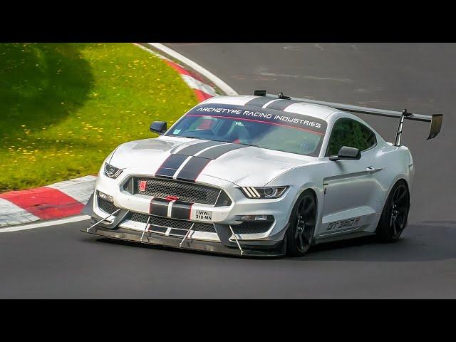 Best of FORD MUSTANG on the Nürburgring! Mustang GT, Cobra, Shelby, Mach1 etc on the Nordschleife