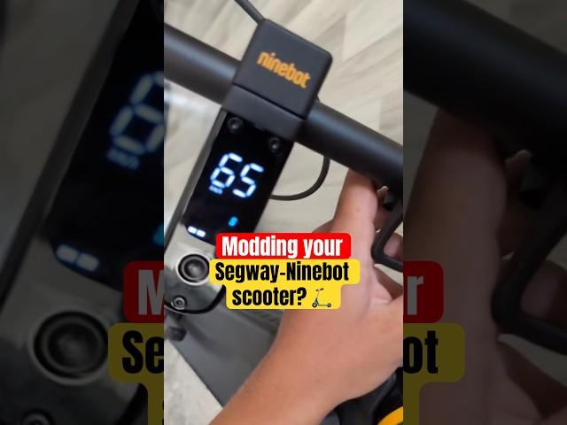 Modding your Segway-Ninebot electric scooter??️ #segway #safety #mods #scooter