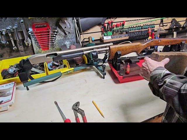 Toying around with the idea I could possibly make my own shotgun stock for a 1935 20 gage