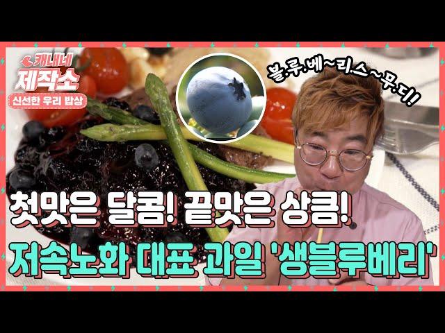 [신선한 우리 밥상]  저속노화 대표 과일 '국내산 생 블루베리' I 굿모닝투데이