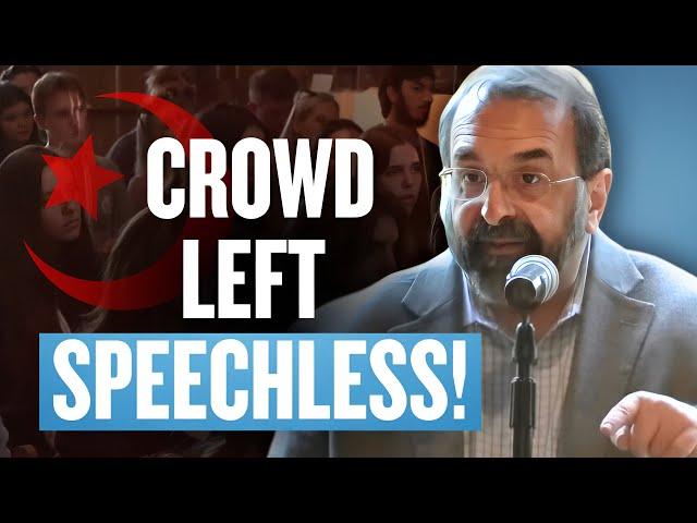 Crowd VISIBLY SHOCKED when Robert Spencer said this about Israeli Palestinian Conflict