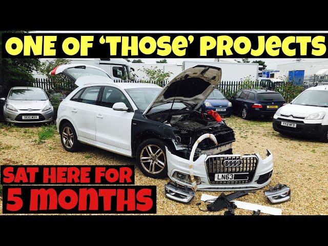 Rebuilding a WRECKED AUDI Q3 - Part 1